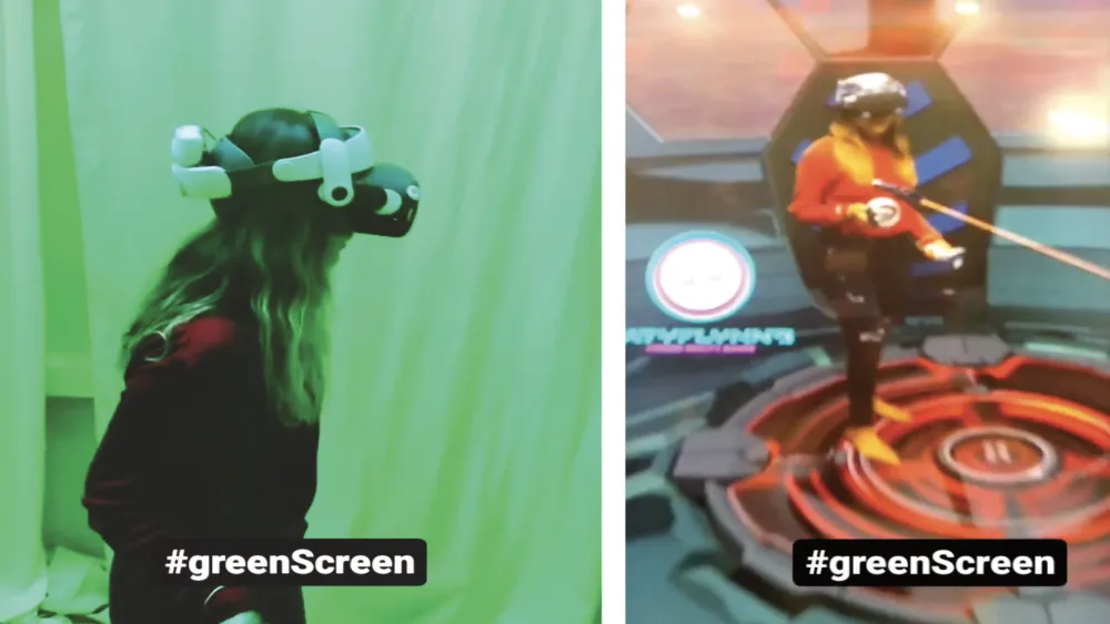 Cabina VR Green Screen – Realidad Mixta