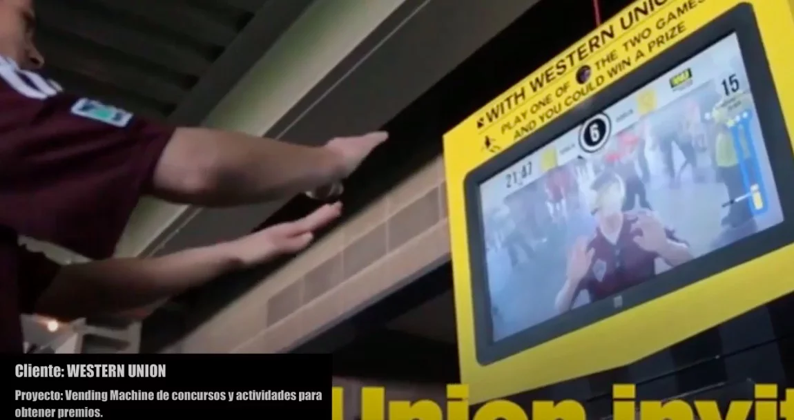 Vending machine para Western Union