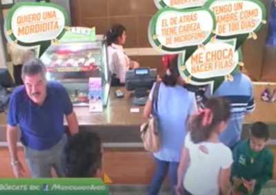 Activación Mirinda realidad aumentada