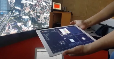 Videowall con control por iPad