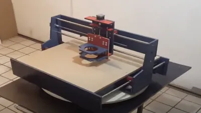 CNC de MDF 50×50 cm