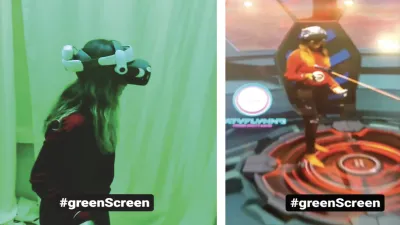 Cabina VR Green Screen – Realidad Mixta